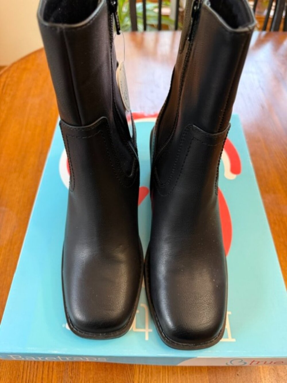 Baretraps McKenna Women’s Black Mid-Calf Boots Size 8.5M NIB